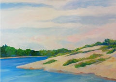 Riverside Dunes, Painting, Oil on Canvas