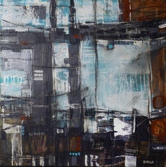 Paint It Black, Gemälde, Acryl auf Leinwand