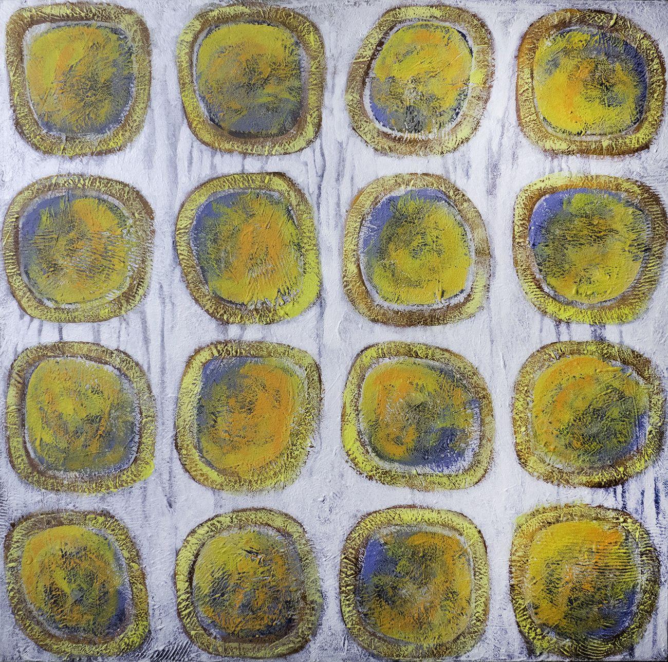Abstract Painting di Daniel Stroup - Mango organico, Pittura, Acrilico su tela