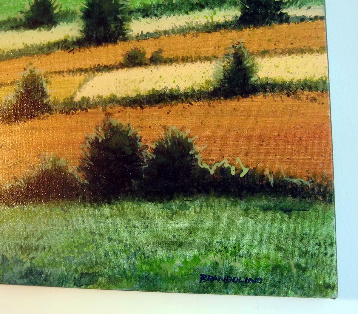 Field Colours, Painting, Acrylic on Canvas For Sale 1