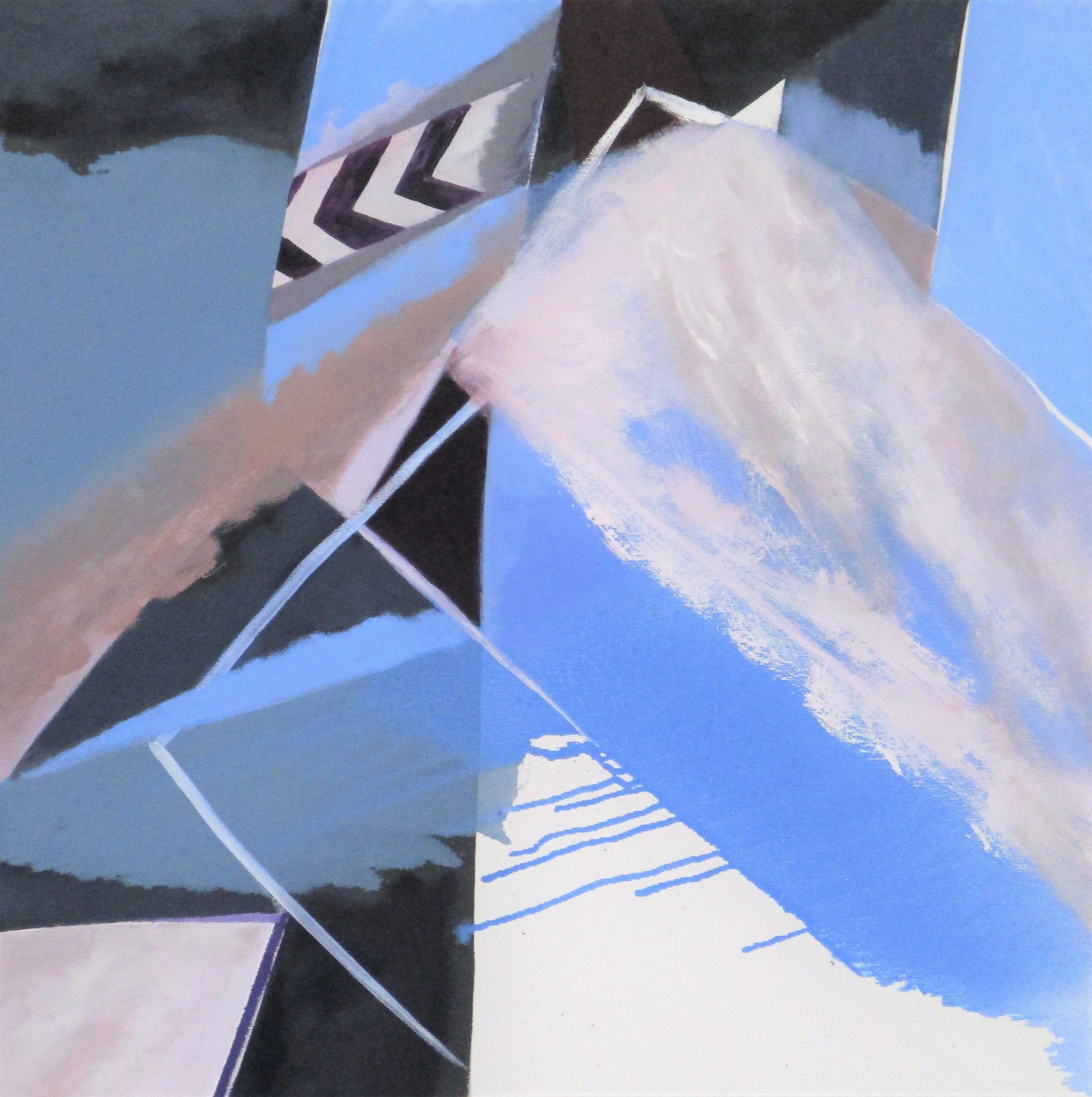 Abstract Painting di Lee Panizza - Atto di sfida, Pittura, Olio su tela