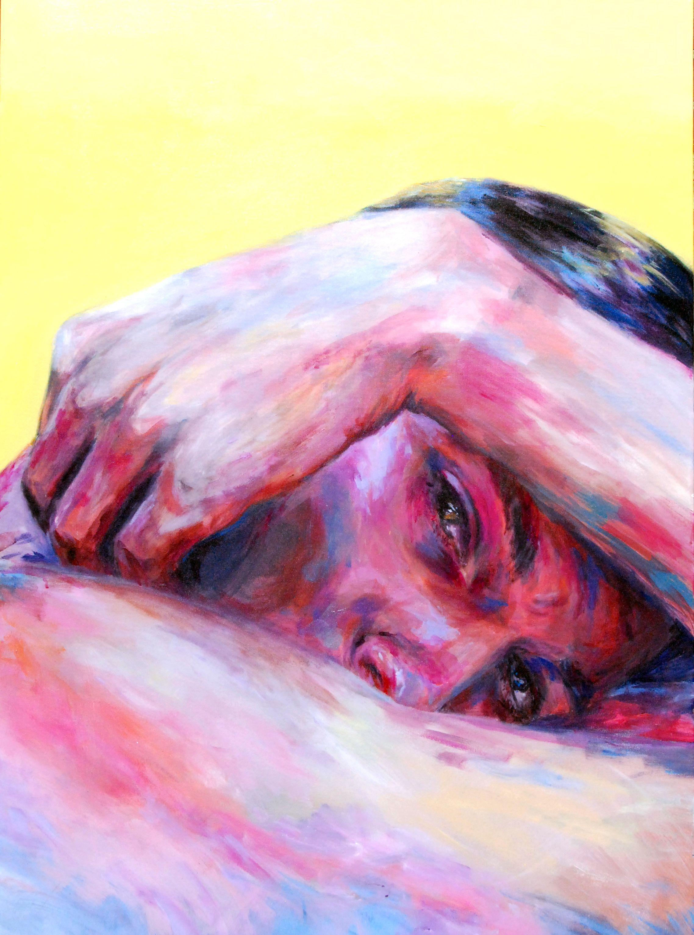 acrylic fruit painting