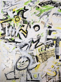 "I remember like before, but I've never been here", Painting, Acrylic on Canvas