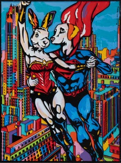Pop Art - Animal Print - Gillie and Marc - Limited Edition - Superheroes -2019