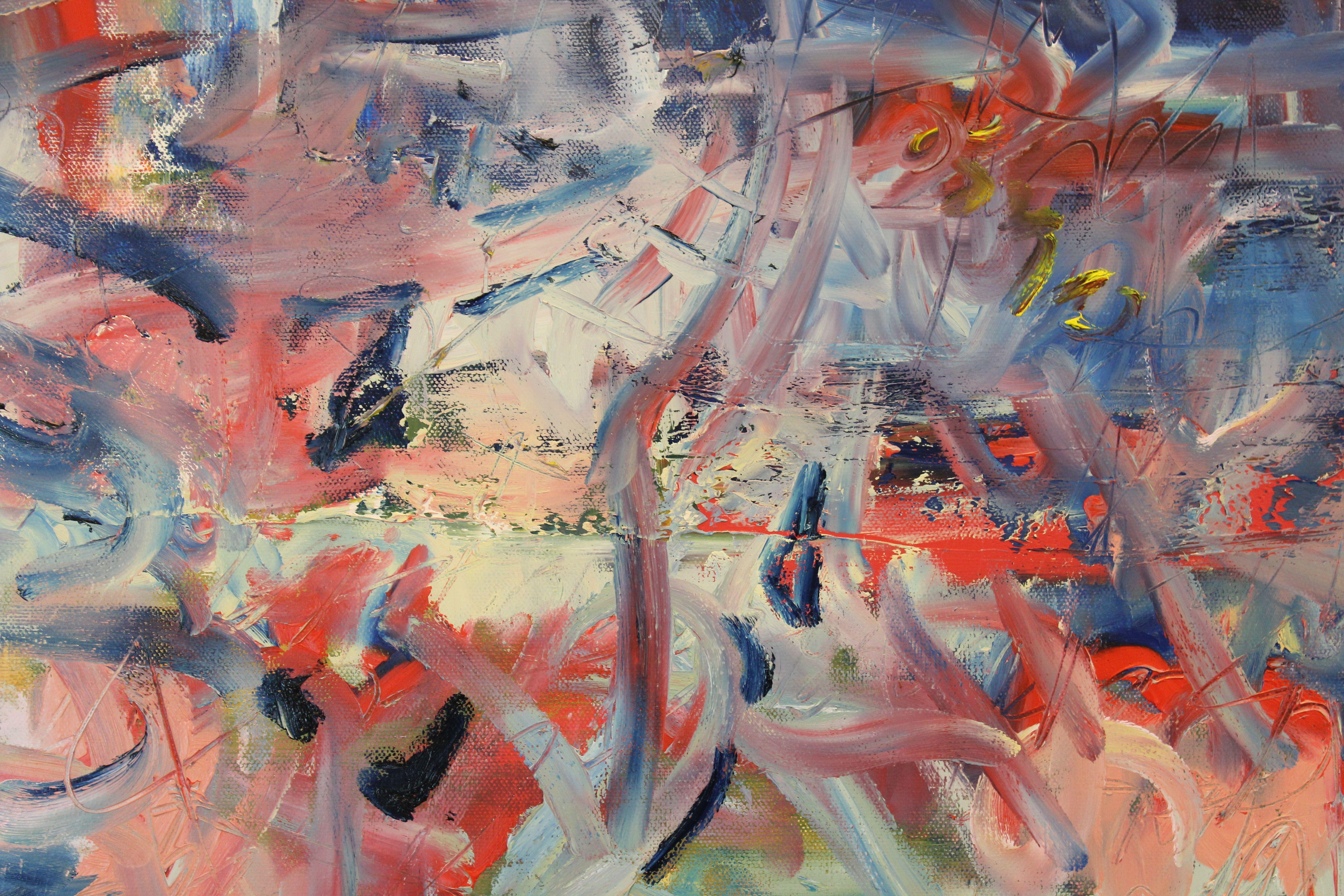 Gratitud vol. 27, Pintura, Óleo sobre lienzo - Painting de Sarah  Lapp
