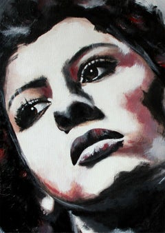 Damiana, peinture, acrylique sur toile
