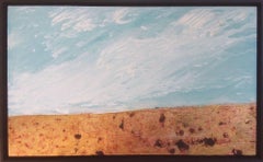 Soft Under the Sky #2, Mixed Media on Wood Panel