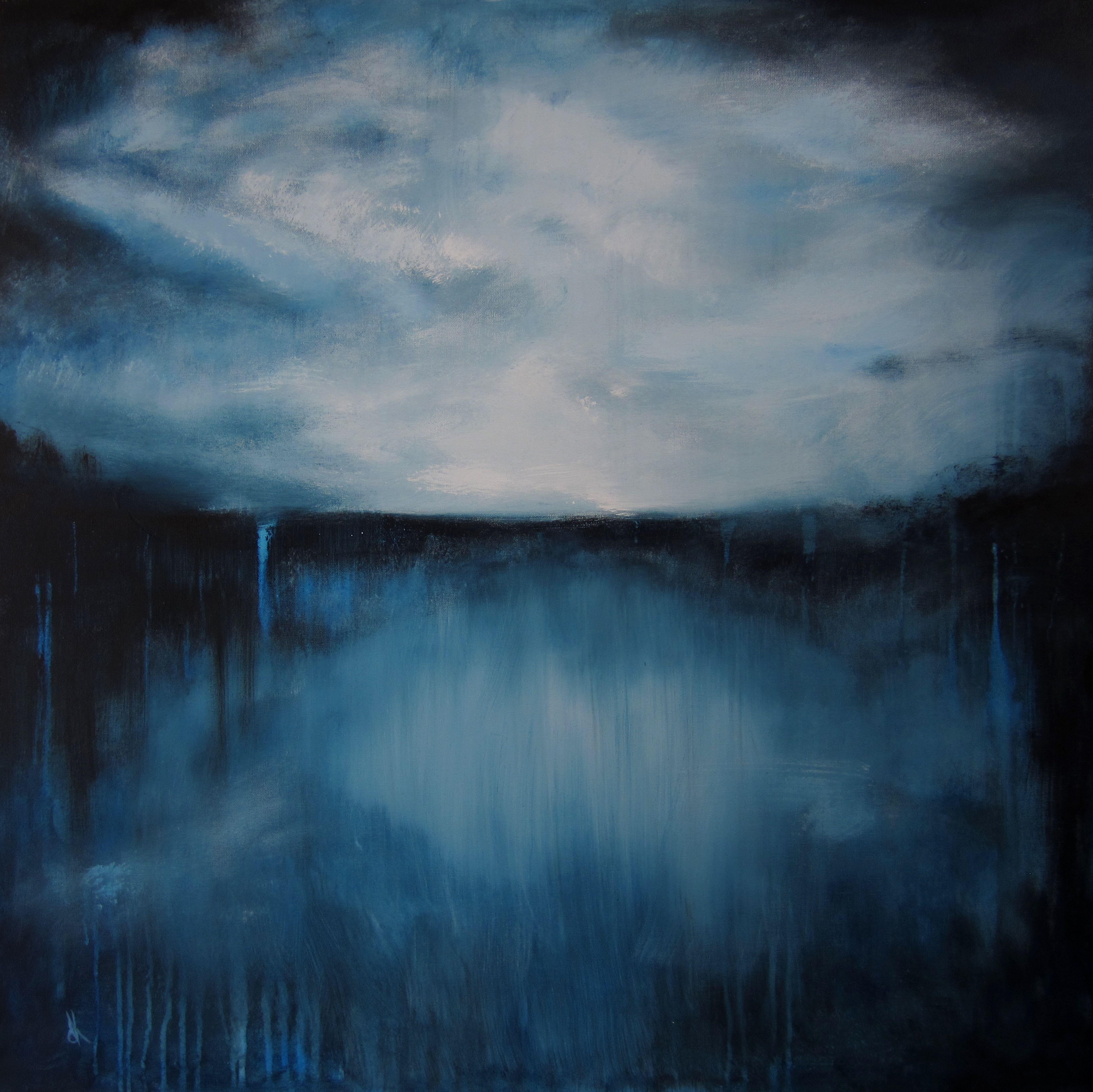 Abstract Painting di David Krilov - Ancora, Pittura, Acrilico su tela