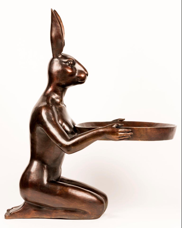 Title: She loved helping others
Authentic bronze sculpture
Limited Edition

World Famous Contemporary Artists: Husband and wife team, Gillie and Marc, are New York and Sydney-based contemporary artists who collaborate to create artworks as one.