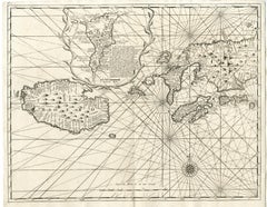Ambon, Maluku Islands and Boero by Valentijn - Engraving - 18th Century