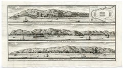 Beverwijk, Duurstede and Haroeko, Ambon by Valentijn - Engraving - 18th Century