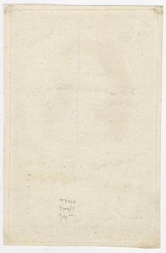 The poet Friedrich Klopstock by Haid - Mezzotint - 18th Century