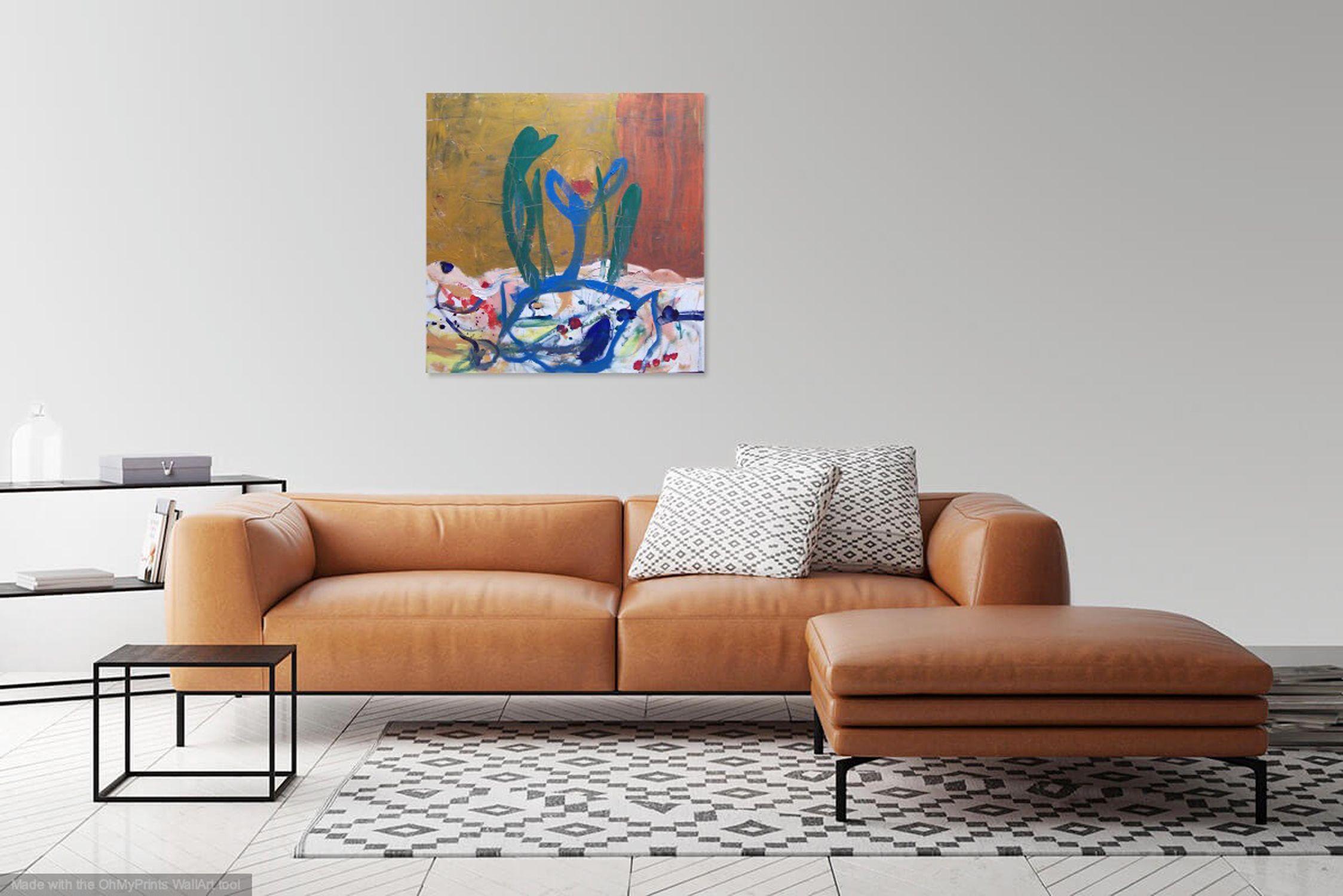 Sternenstaub, Gemälde, Acryl auf Leinwand (Zeitgenössisch), Painting, von Christel Haag