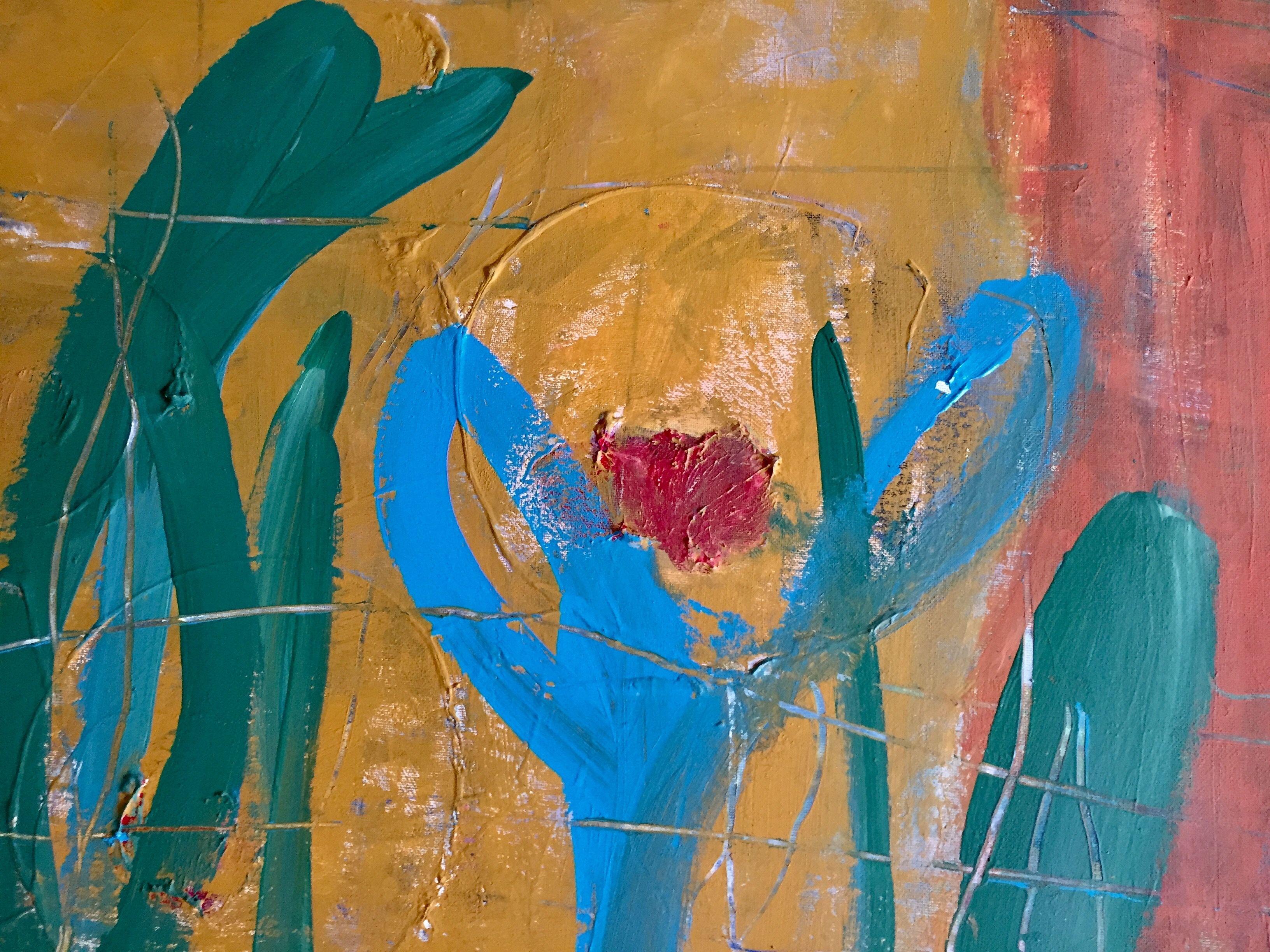 Sternenstaub, Gemälde, Acryl auf Leinwand im Angebot 1