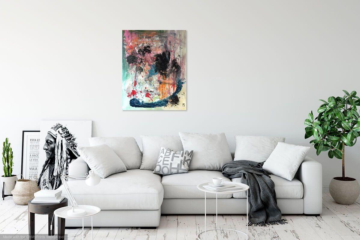 Emociones puras, Pintura, Acrílico sobre lienzo - Painting Contemporáneo de Christel Haag