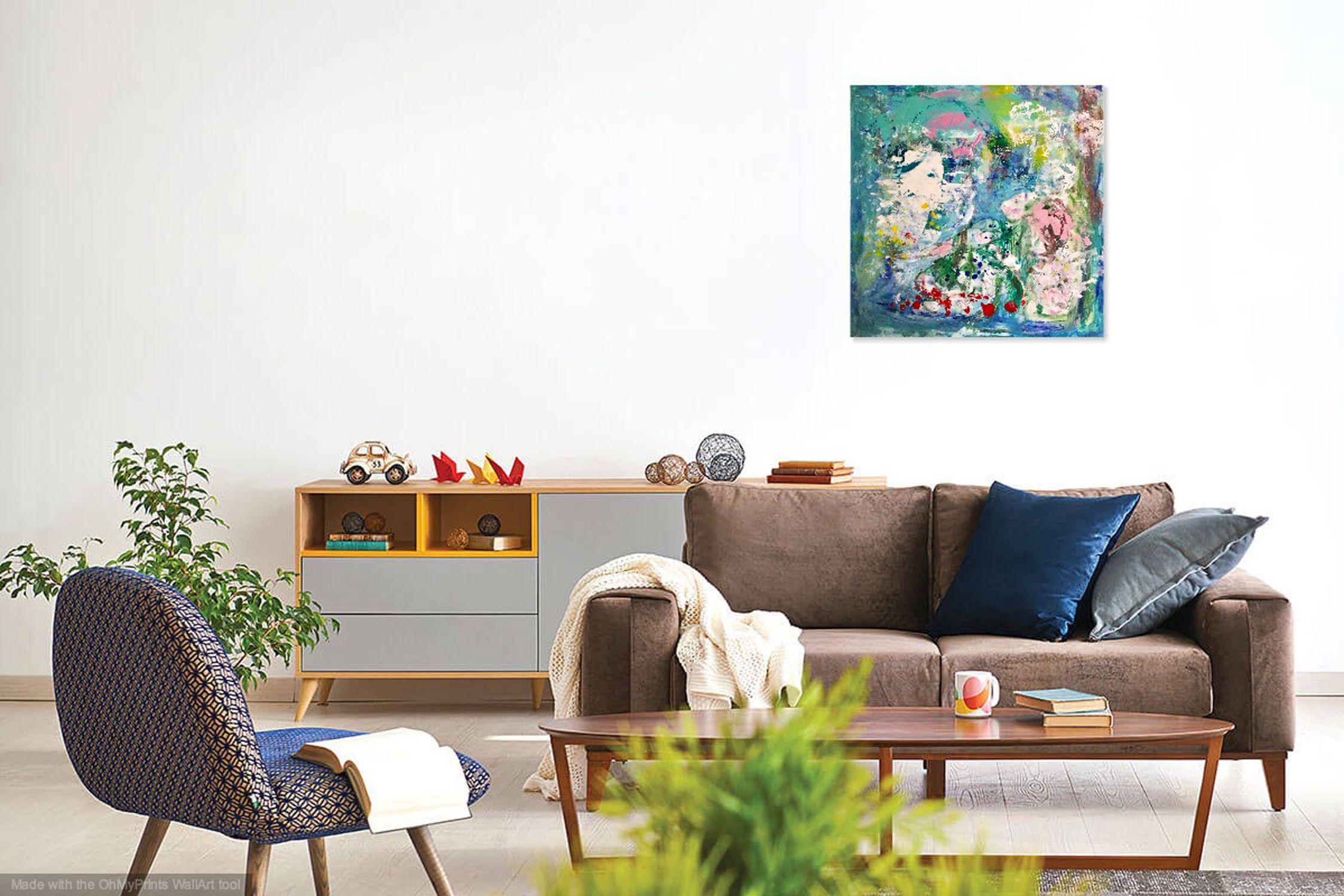 Mysteries of Life, Gemälde, Acryl auf Leinwand im Angebot 1