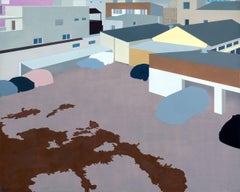 Post-urban Vision Nr. 5, Gemälde, Öl auf Leinwand