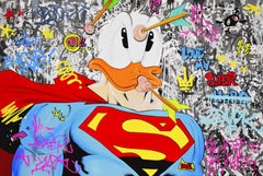 SUPER DUCK, Painting, Acrylic on Canvas