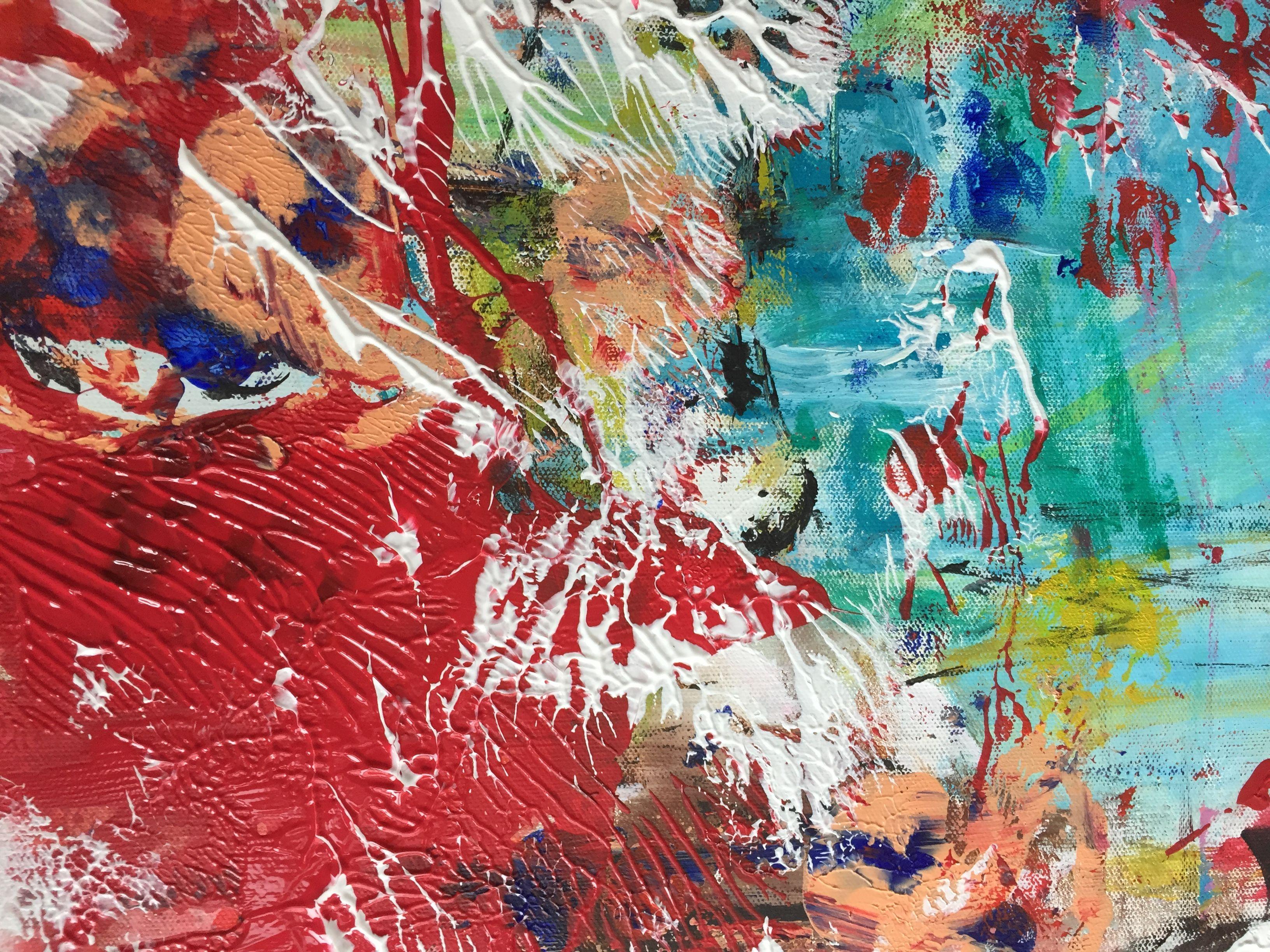 Trust Me, Peinture, Acrylique sur Toile en vente 1