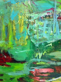 Ph├╢nix aus der Asche, Malerei, Acryl auf Leinwand