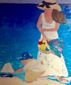 A MOTHERΓÇÖS LOVE, Painting, Oil on Canvas