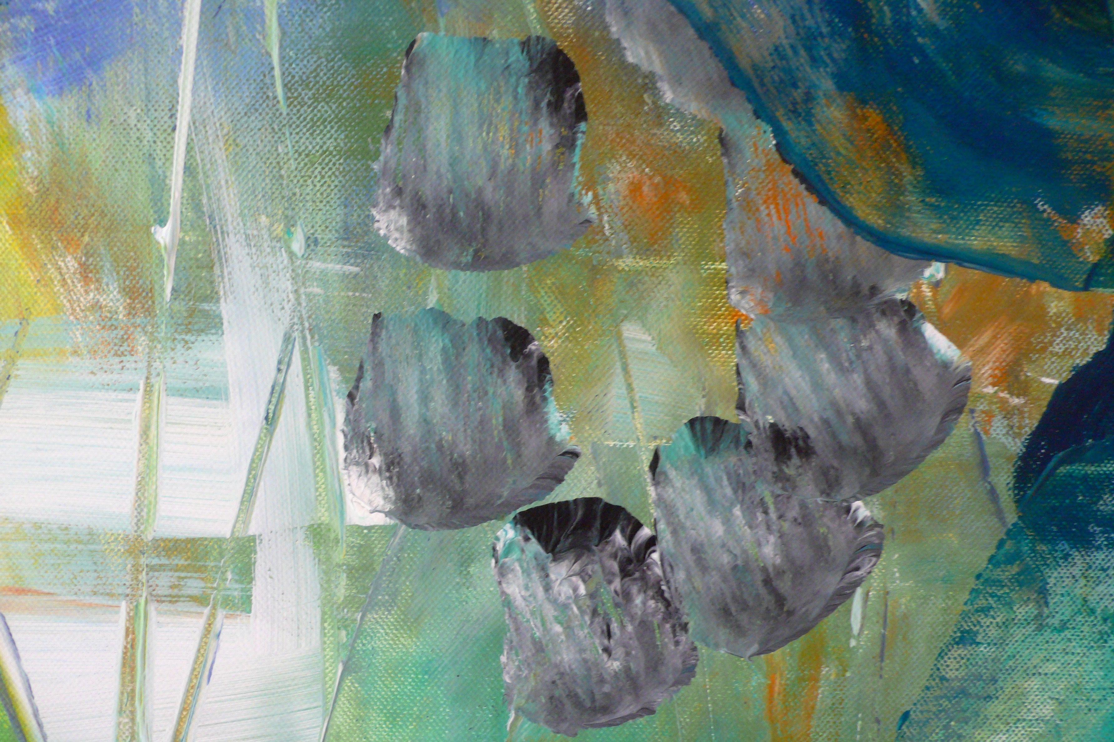 Morning Exercise, Malerei, Acryl auf Leinwand (Zeitgenössisch), Painting, von Christel Haag