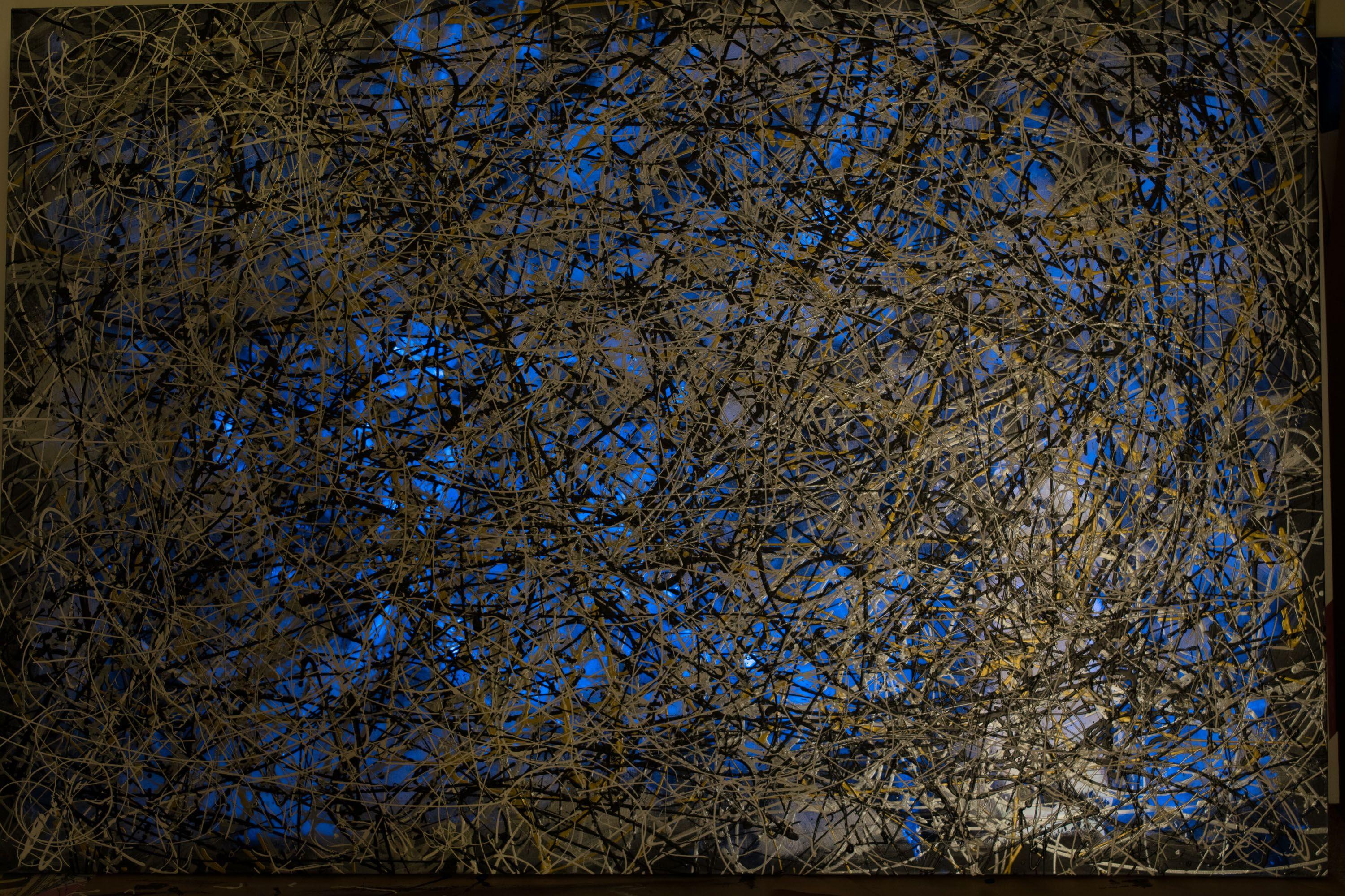 Song of Starlights, Painting, Acrylic on Canvas 2