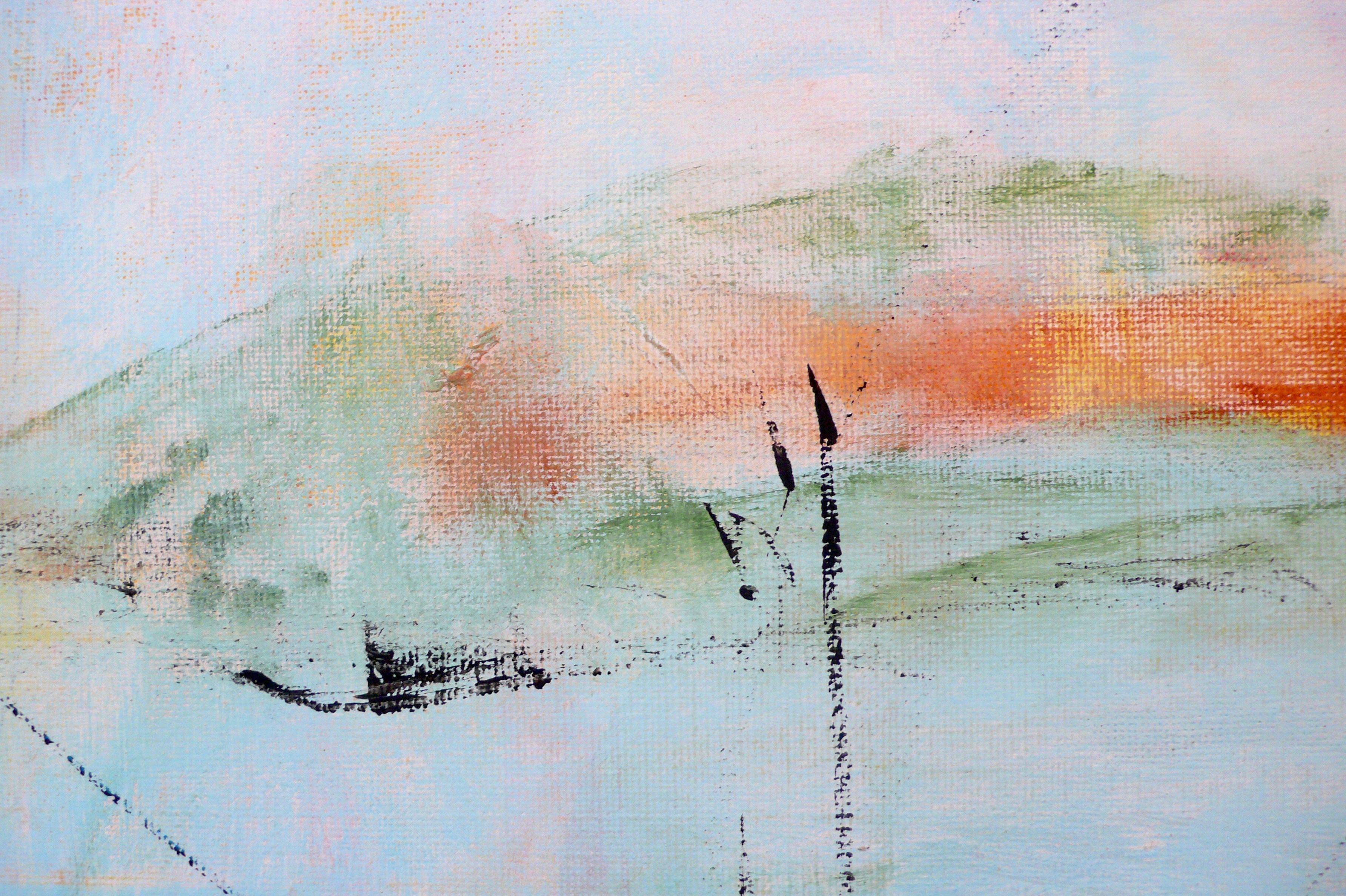 Fuera del azul 1, Pintura, Acrílico sobre lienzo en venta 2