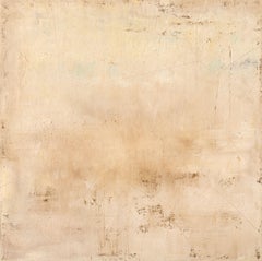 Beige abstract painting GP952, Painting, Acrylic on Canvas