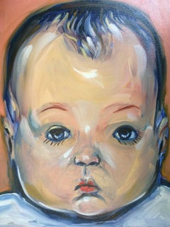 Baby Doll, Painting, Oil on Canvas