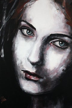 Adeline (PORTRAIT SERIES #5), Painting, Acrylic on Canvas