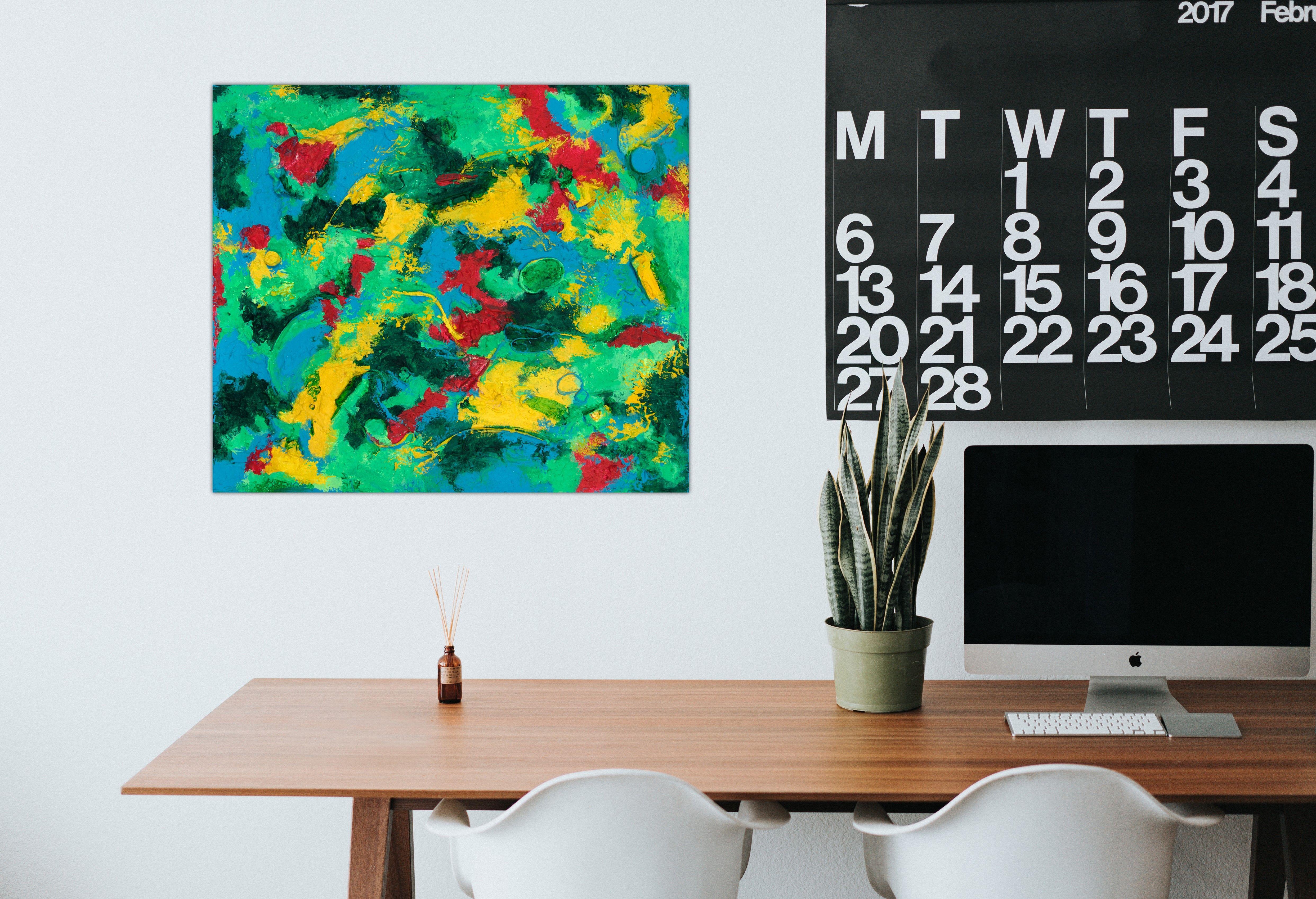 Disfruta, Pintura, Acrílico sobre lienzo - Painting de Pamela Rys