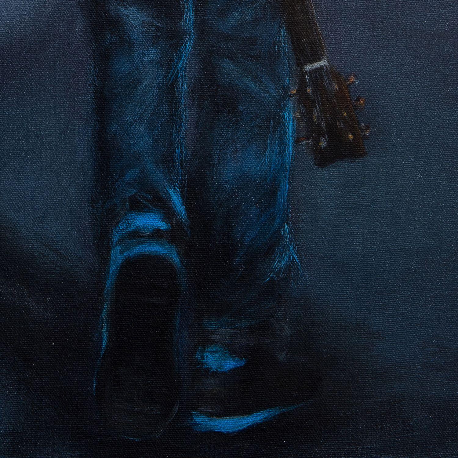 In the Dark of Morning, Gemälde, Acryl auf Leinwand im Angebot 1