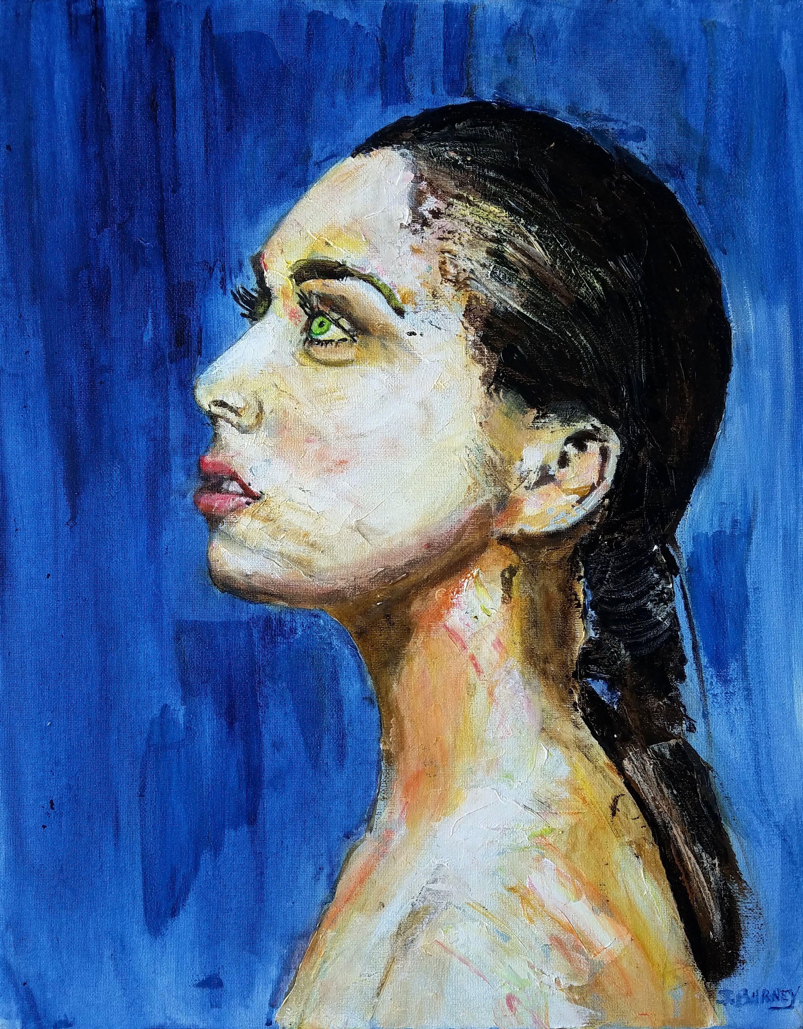 Rivelazione, Pittura, Acrilico su tela - Painting di John Barney