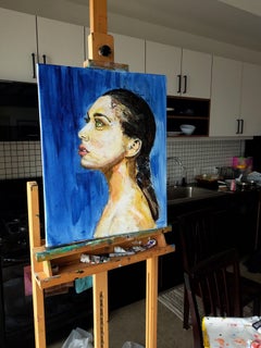 Die Offenbarung, Malerei, Acryl auf Leinwand