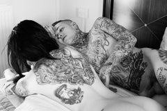 Ryan and Lusy, Photography, Black and White, Tattoos, Nude, Signed, Framed