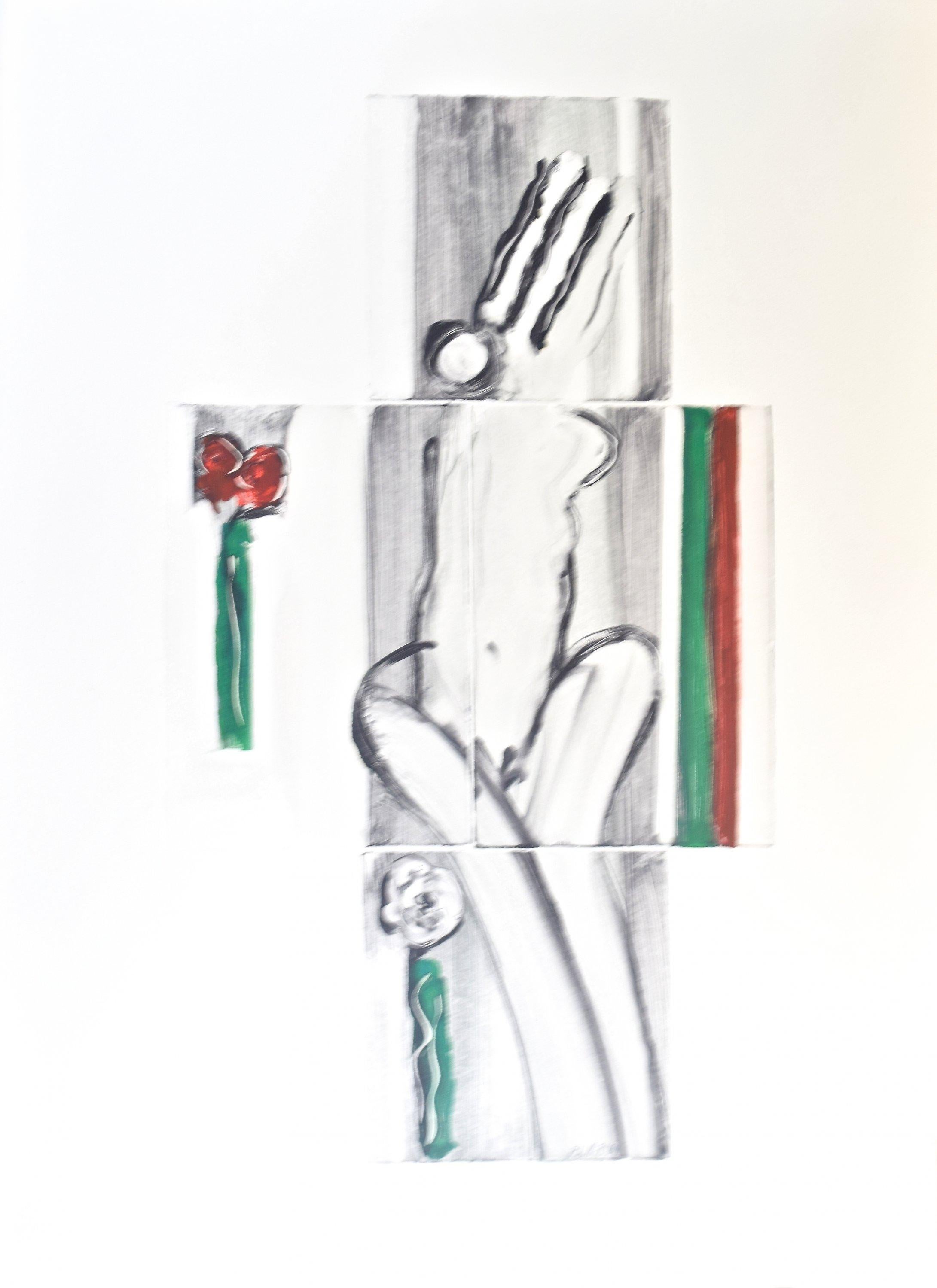 Unknown Abstract Print - Untitled