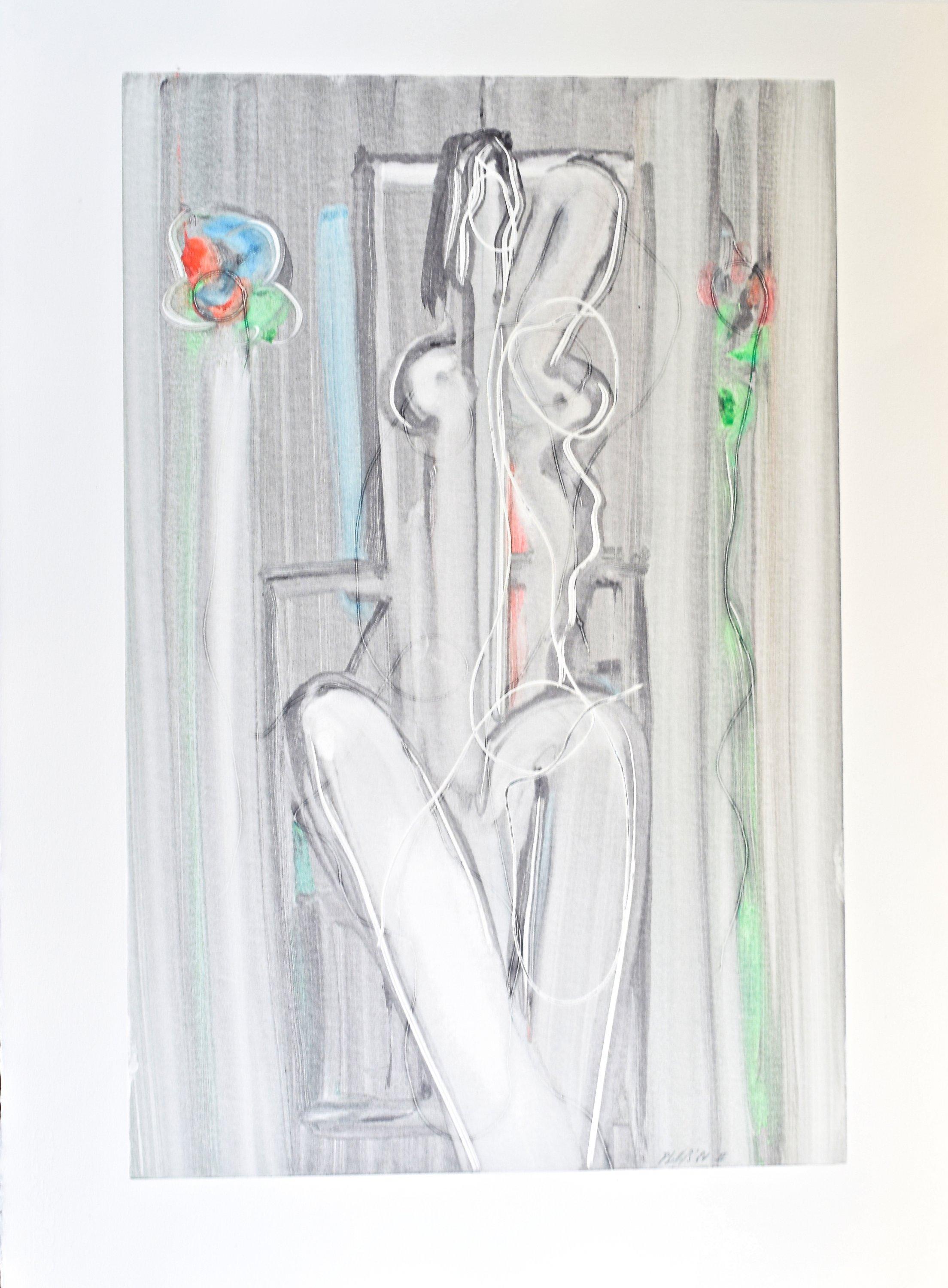 Unknown Abstract Print - Untitled