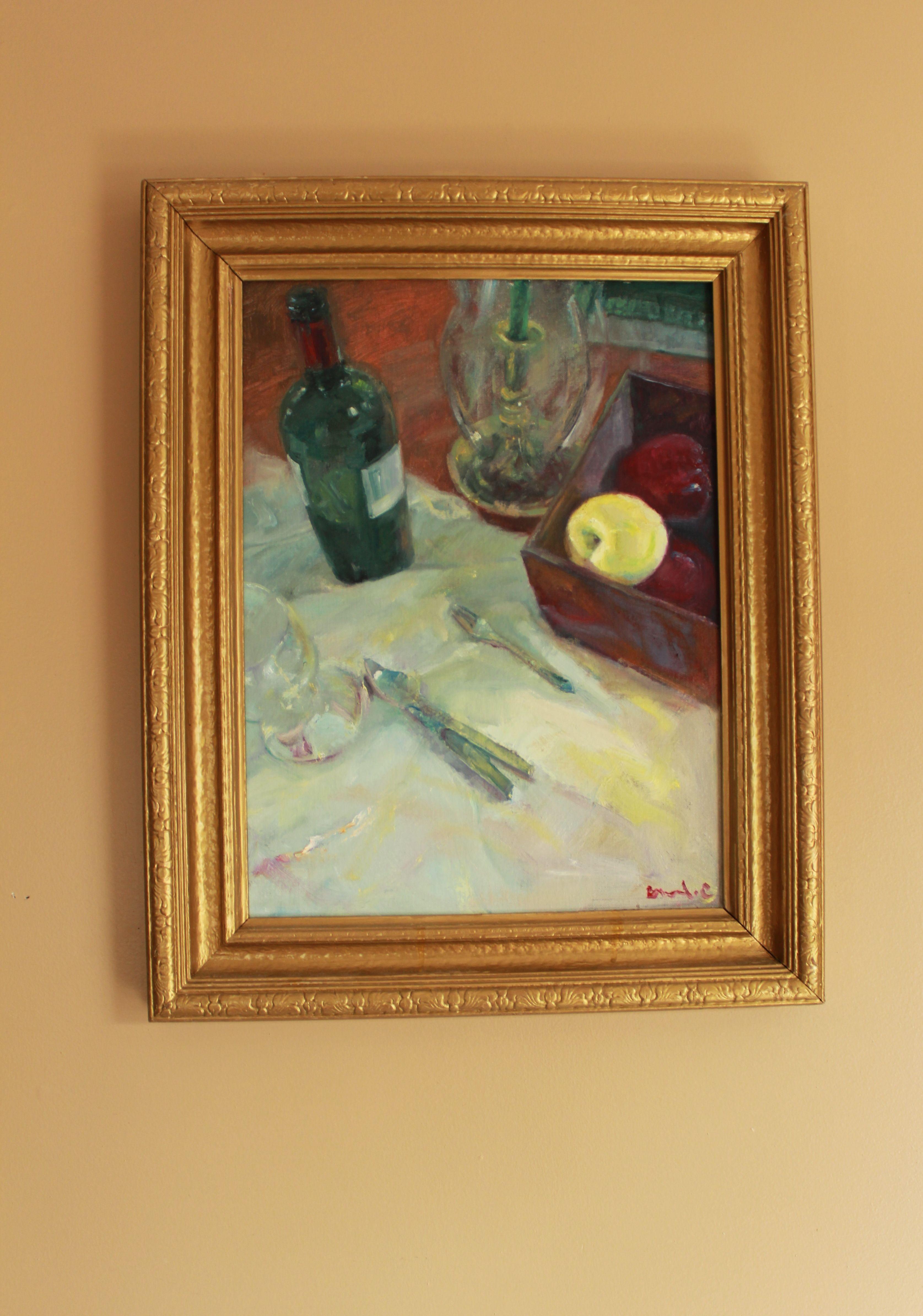 Dining Table 2, Painting, Oil on Canvas 1