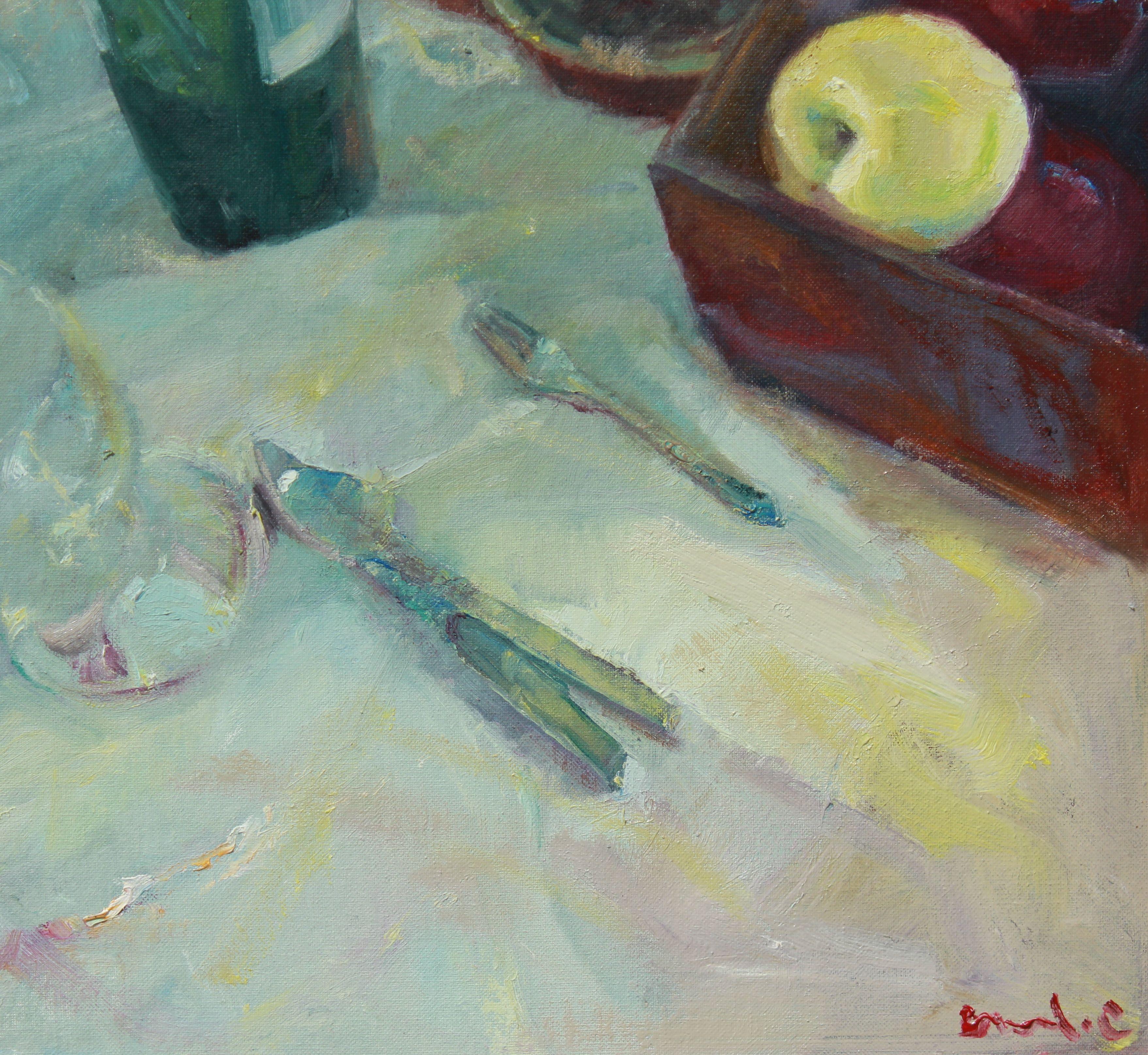 Dining Table 2, Painting, Oil on Canvas 4