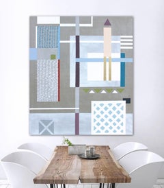 Looking for balance 7, Gemälde, Acryl auf Leinwand