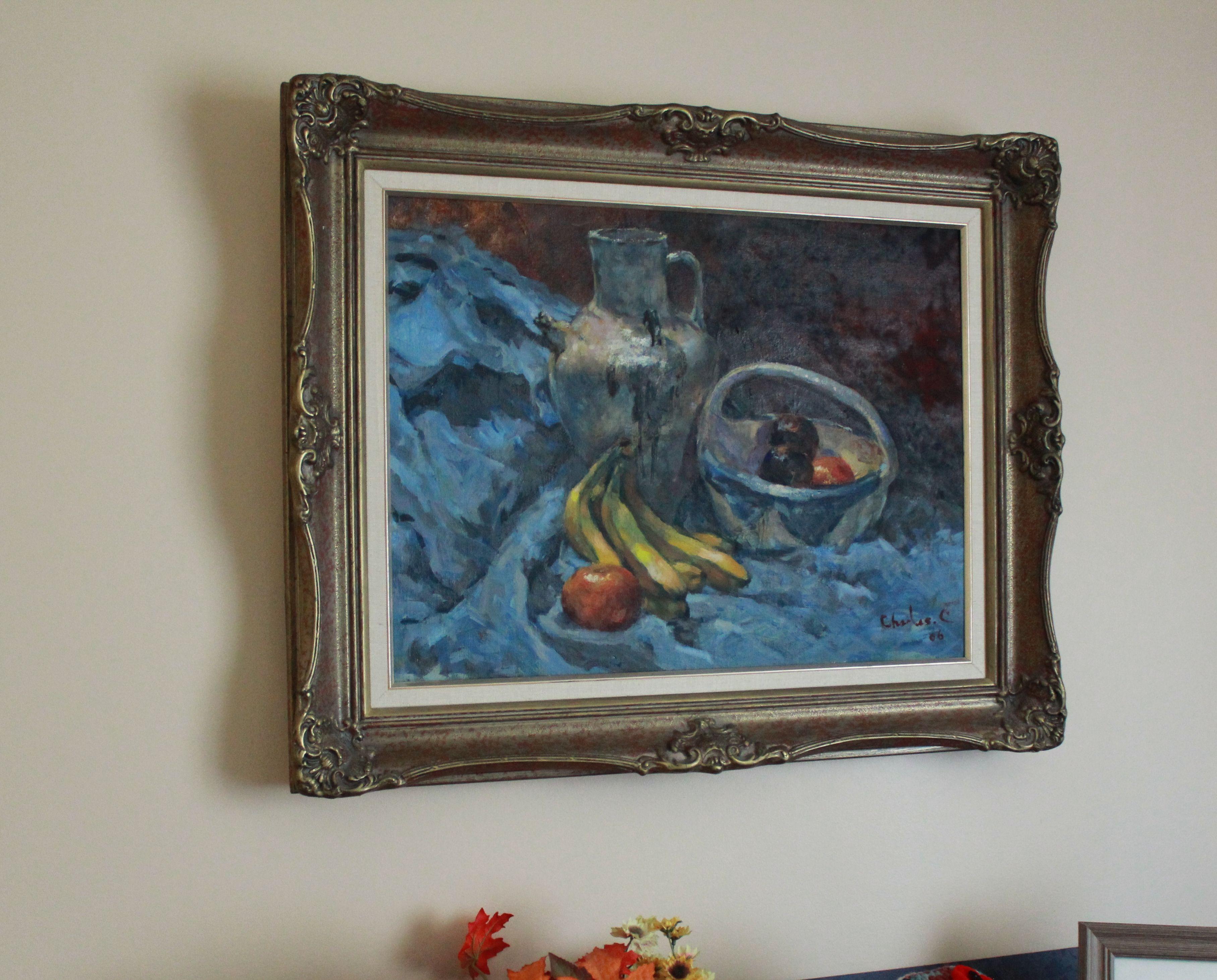 Natura morta 1, Pittura, Olio su tela in vendita 1
