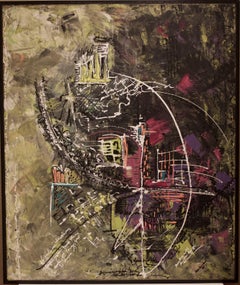 Torture réciproque, peinture, acrylique sur toile