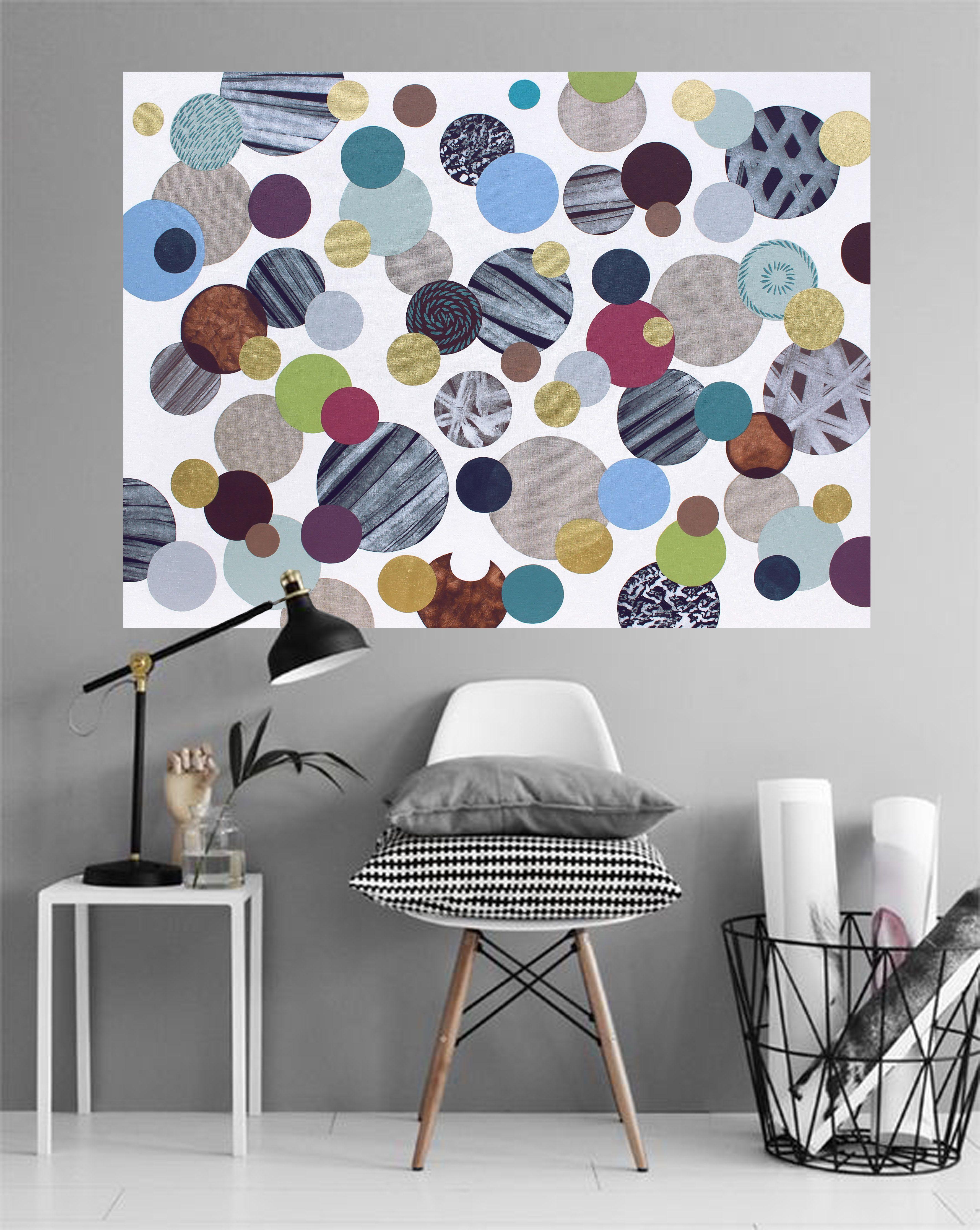 Sólo puntos 10, Pintura, Acrílico sobre lienzo en venta 1