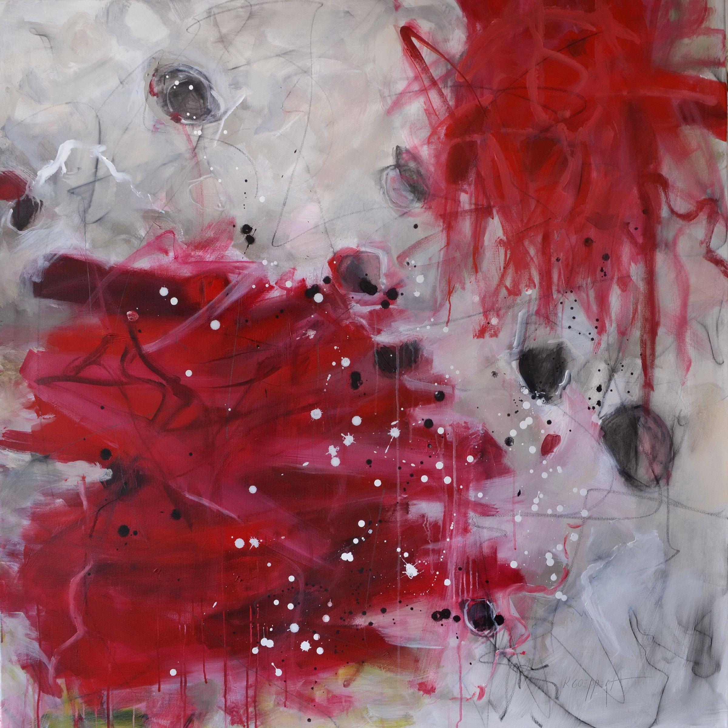 Pop, Gemälde, Acryl auf Leinwand – Painting von Karin Goeppert