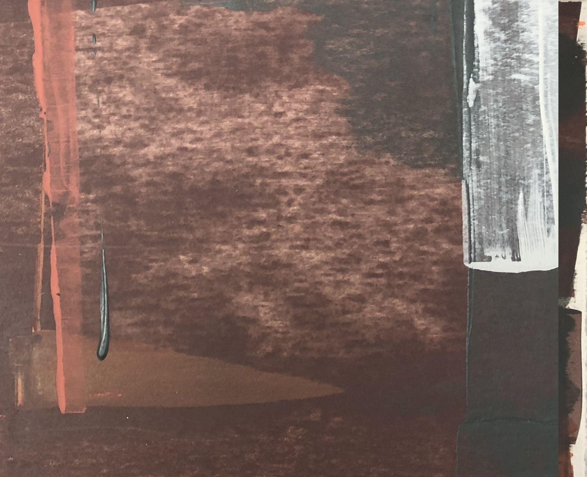 Esta animada pintura original sobre papel cortado a mano da un toque de vida a cualquier habitación.   Mira también los otros de la serie para crear una agrupación espectacular.   La pintura es 22X32â€ stock de peso pesado viene montaje flotante