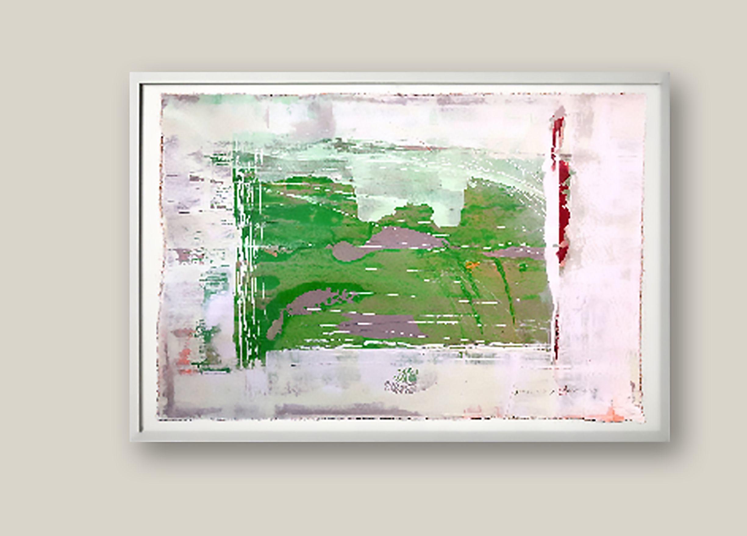 Static 225 pintura original, Pintura, Acrílico sobre papel en venta 2