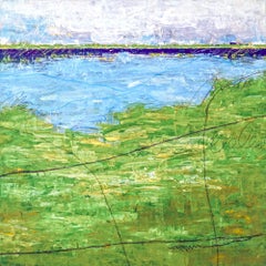 Summer green, Painting, Acrylic on Canvas