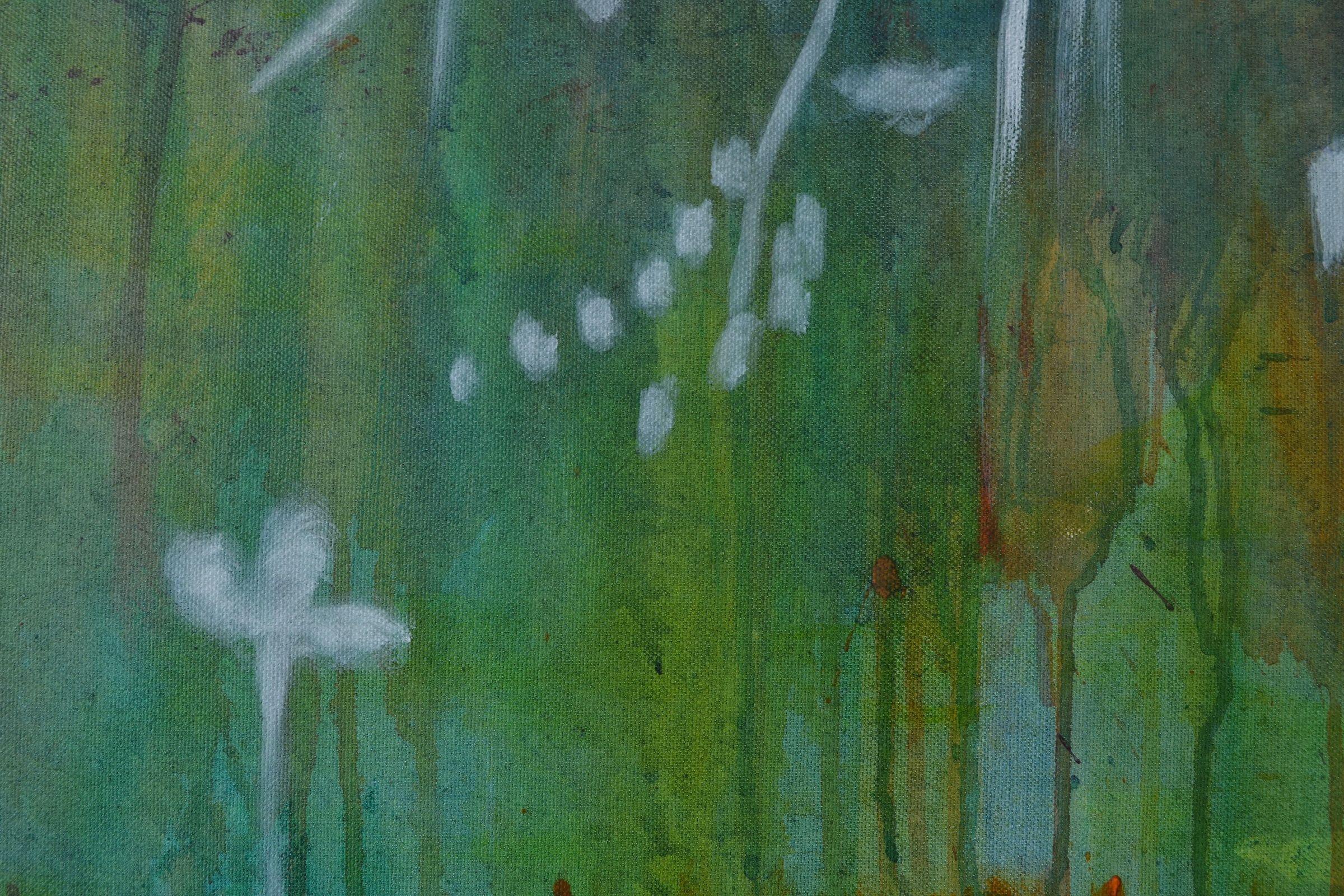 Torrente, Pittura, Acrilico su tela - Painting Astratto di Karin Goeppert