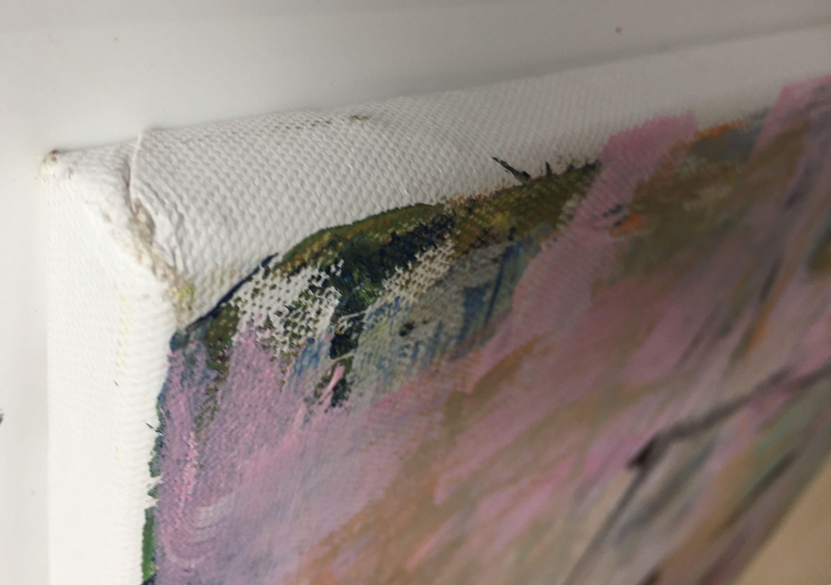 Pequeña Geisha, Pintura, Acrílico sobre lienzo en venta 1